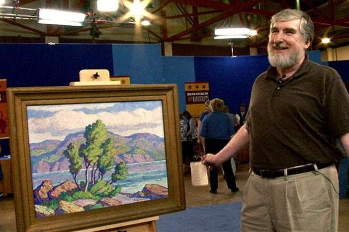 Eugene Web-exclusive interview of the owner of a 1953 Birger Sandzen painting.