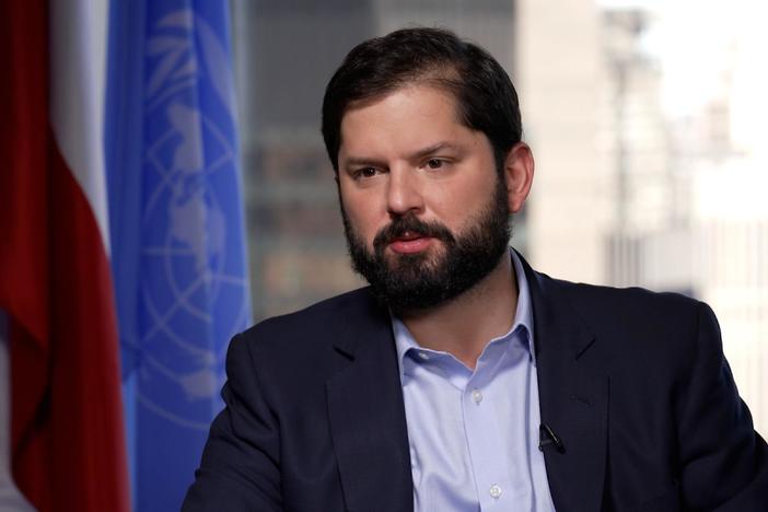 President of Chile Gabriel Boric joins she show.