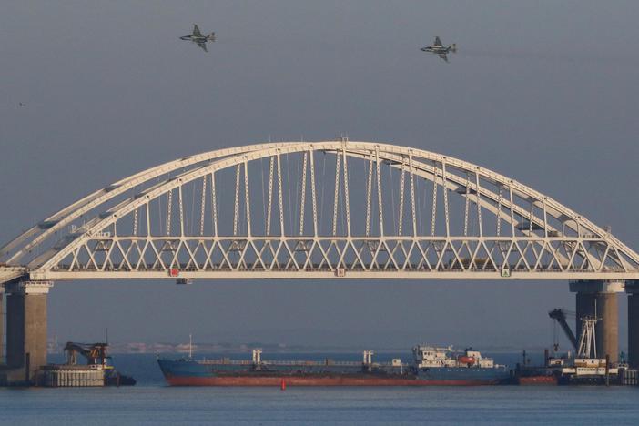 Russian attack on Ukrainian ships sparks global condemnation