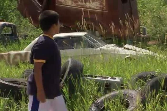 For Anthony, a junkyard brings back fond memories of time spent with his father.