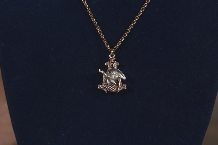 Appraisal: Anheuser-Busch Pendant, ca. 1919, from St. Louis Hour 3