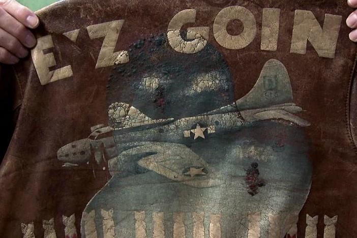 Appraisal: World War II American "A2" Bomber Jacket, from Minneapolis Hour 3.
