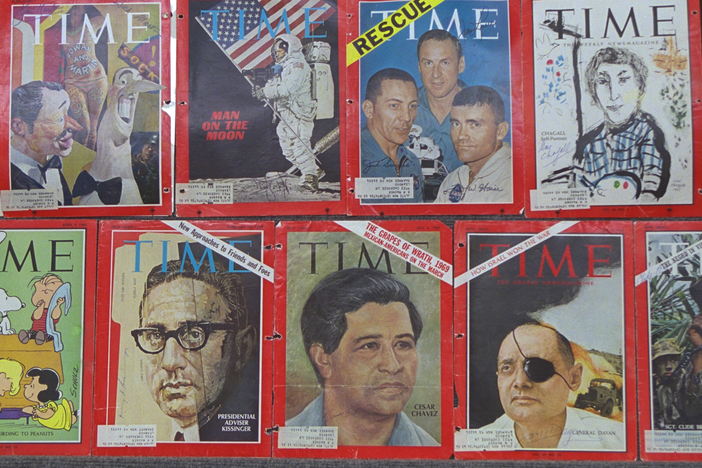Appraisal: Autographed "Time" Cover Collection, from Vintage Kansas City.