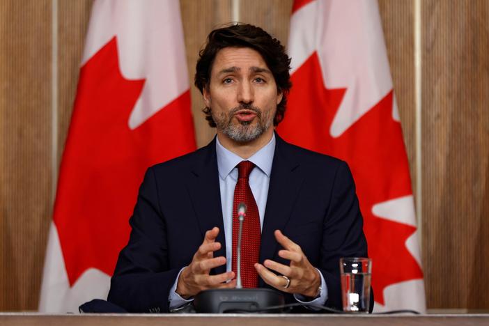 News Wrap: Biden holds first bilateral meeting as president with Canada's Trudeau