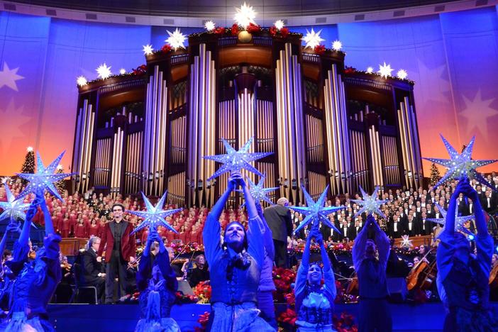 The Mormon Tabernacle Choir performs "Angels from the Realms of Glory."