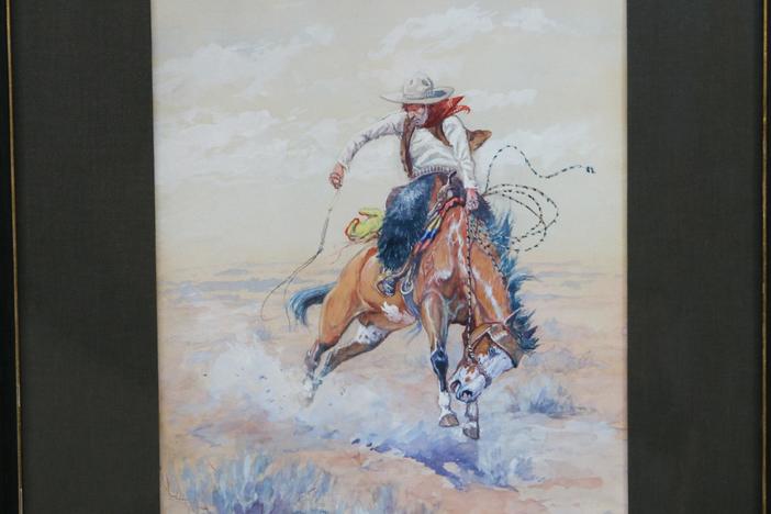 Appraisal: 1905 Olaf Carl Seltzer Watercolor