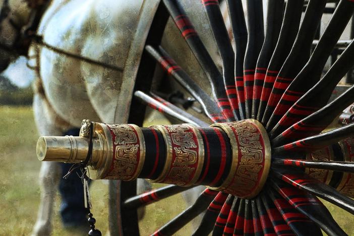 A team of experts rebuild an ancient battle chariot to help uncover its design secrets.