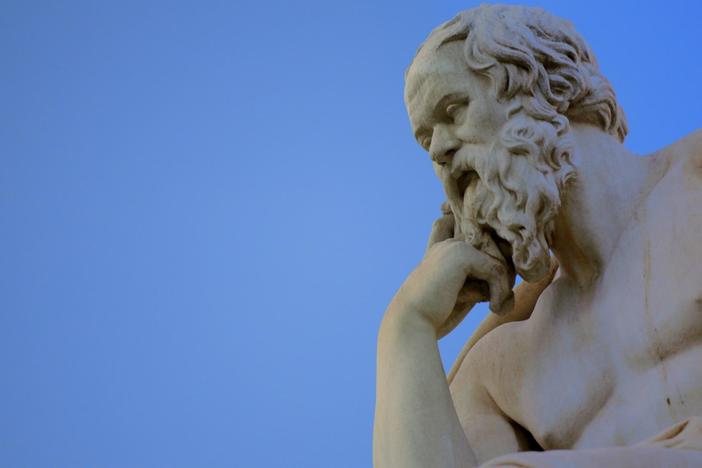 Highlighting the unique approach and personality of Socrates.