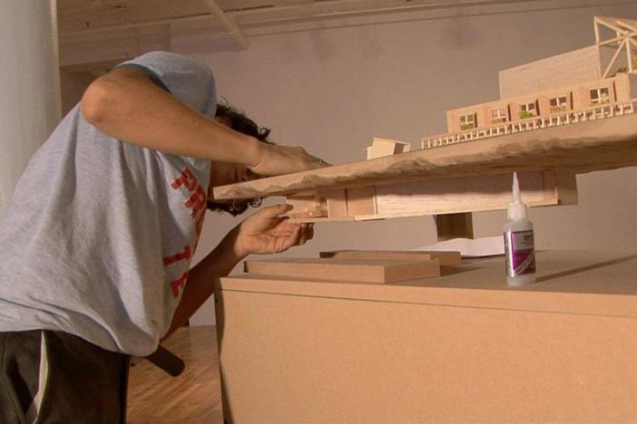 Artist Jackie Sumell describes why she began "The House That Herman Built."