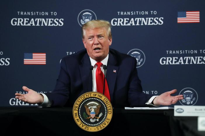 As 2.4 million file for unemployment, Trump insists economic recovery is near