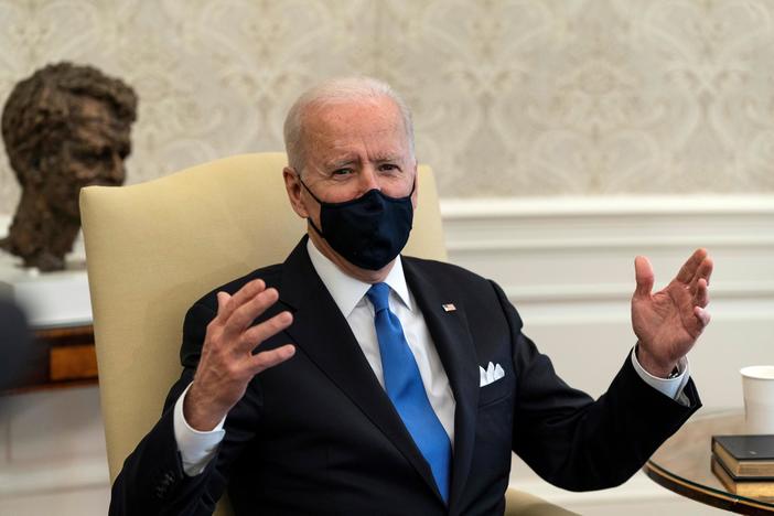 News Wrap: Biden denounces loosening of COVID restrictions in some states