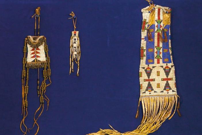 Appraisal: 19th C. Plains Indians Beaded Items