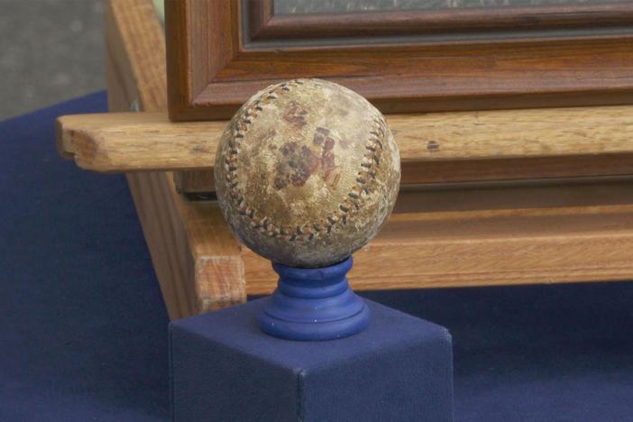 Appraisal: 1903 Andy Oyler Shortest Home Run "Mudball"
