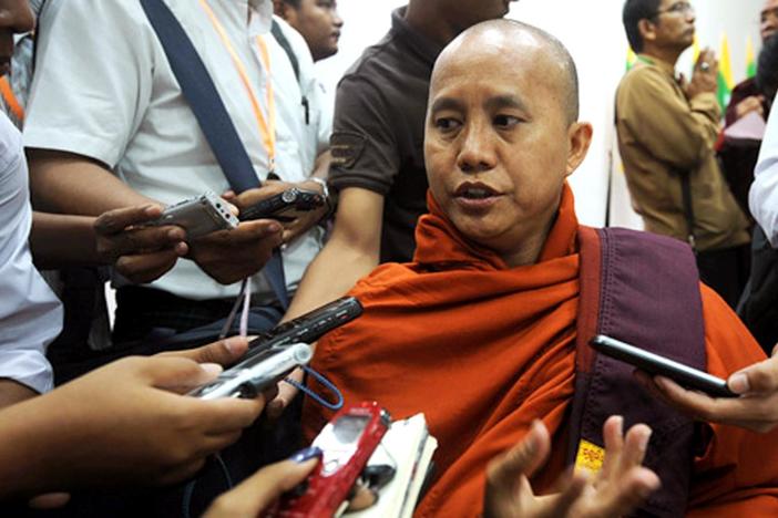 This Buddhist monk's incendiary rhetoric has incited deadly violence against Muslims.