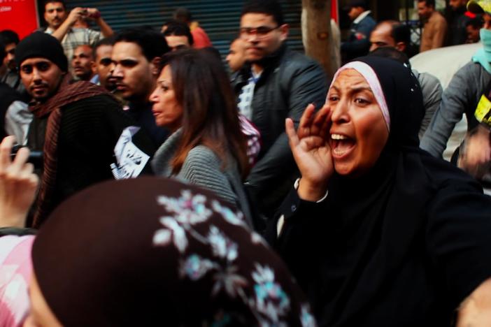 Follow three Egyptian women as they put their lives on the line fighting for justice.