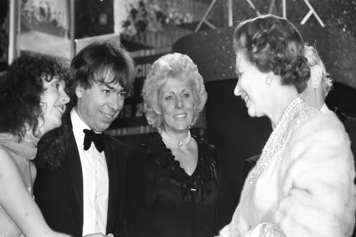 Andrew Lloyd Webber remembers when the queen visited his home.