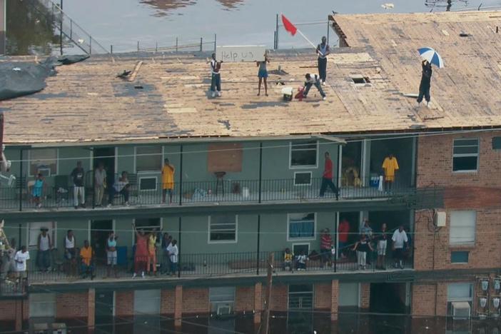 President Bush was criticized for his administration's response to Hurricane Katrina.