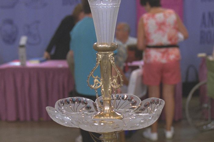 Appraisal: 19th Century English Epergne, from Vintage Hot Springs.