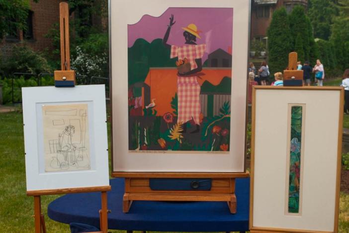 Appraisal: Romare Bearden Group, ca. 1978