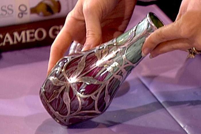 Appraisal: Loetz Titania Glass Vase, from Vintage Tampa.