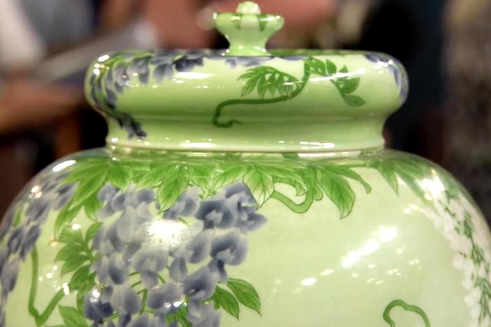 Appraisal: Japanese Makuzu Kozan Jar, ca. 1880, from Austin, Hour 3.