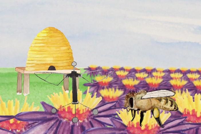 Could tiny drones be the pollinators of the future?