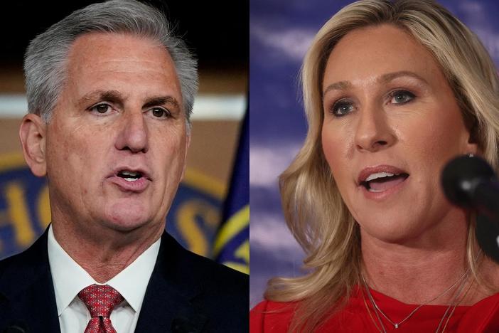 GOP’s McCarthy and Greene are confronted by their own words after Jan. 6