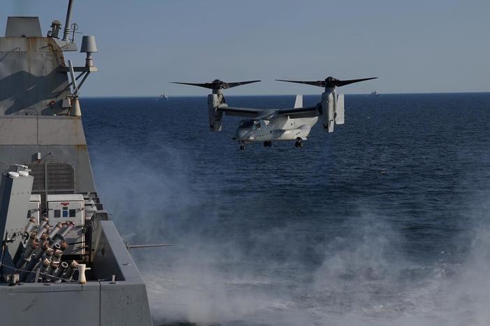 News Wrap: U.S. military grounds all Osprey aircraft amid crash investigation