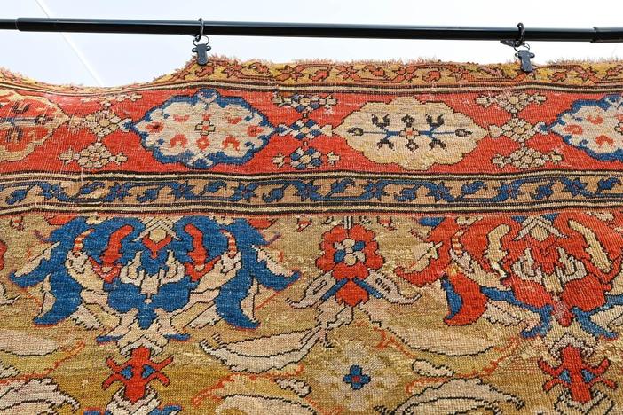 Appraisal: Anatolian Smyrna Wool Rug, ca. 1675