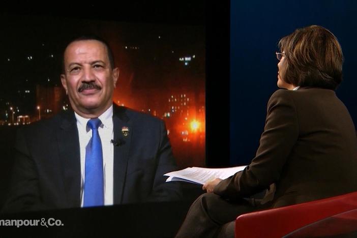 Christiane Amanpour speaks with the Yemeni Foreign Minister, Hisham Sharaf Abdullah.