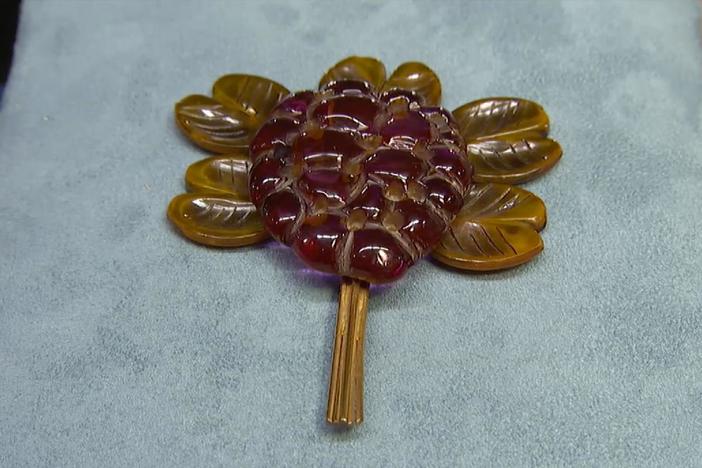 Appraisal: French Bakelite Brooch, ca. 1940, from Junk in the Trunk 4, Part 1.