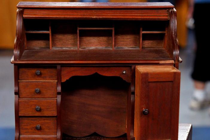 Appraisal: Salesman's Sample Rolltop Desk, ca. 1890, from Tulsa Hour 1