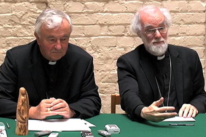 Anglicans and Roman Catholics began a campaign to support Christians in the Holy Land.