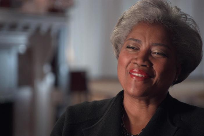 Watch a clip of Finding Your Roots, episode one, with guest Donna Brazile.
