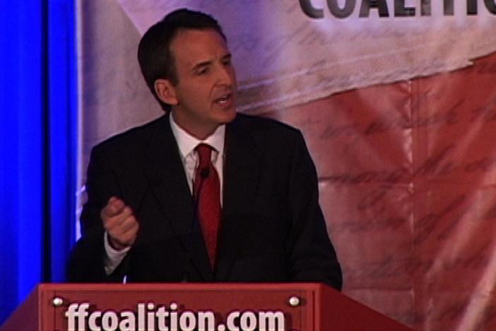 Watch excerpts from former Minnesota Governor Tim Pawlenty's speech.