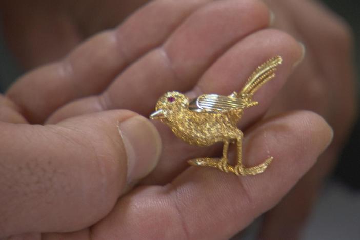Appraisal: Cartier Bird Pin, ca. 1965 in Special: Somethings Wild.
