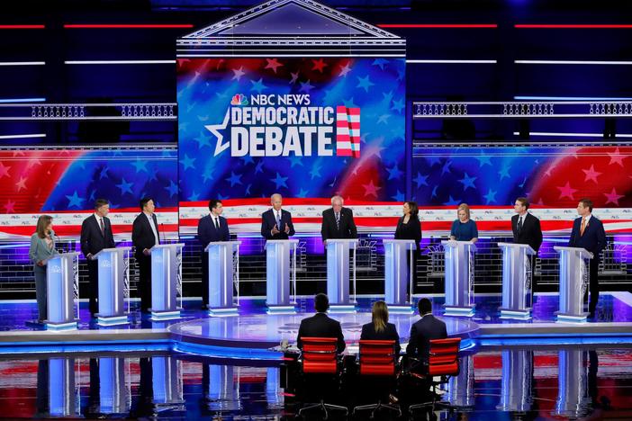 Biden campaign struggles to respond after debate on busing