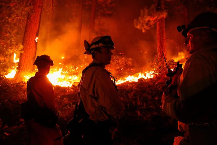 News Wrap: Caldor Fire intensifies, prompts mass evacuations by Lake Tahoe
