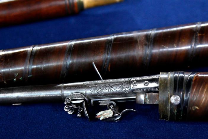 Appraisal: 1826 English Gadget Cane, from Tulsa Hour 3