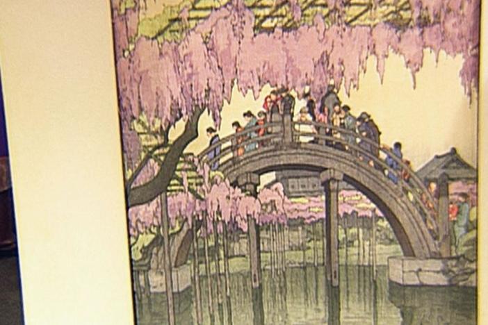 Appraisal: 1927 Hiroshi Yoshida Woodblock Print, from Celebrating Asian-Pacific Heritage.