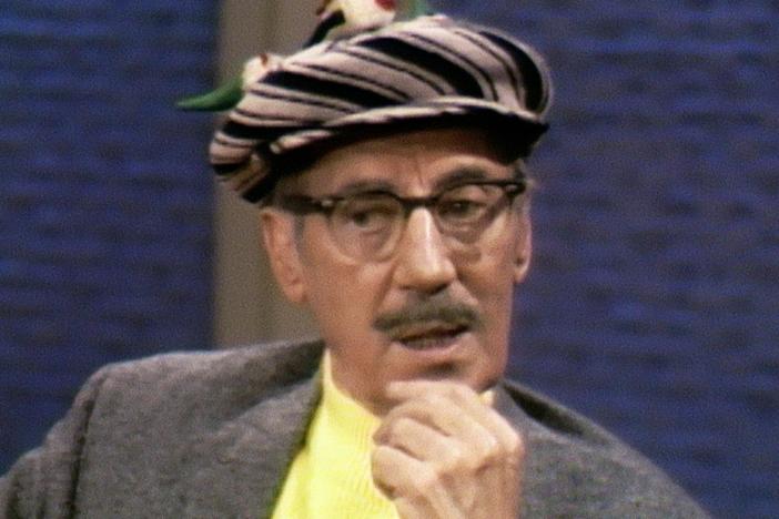 Groucho Marx was a prolific writer with "a genuine intellect."