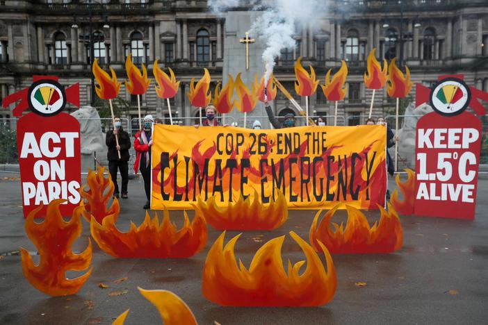 News Wrap: Protesters demand climate action in Glasgow ahead of COP26