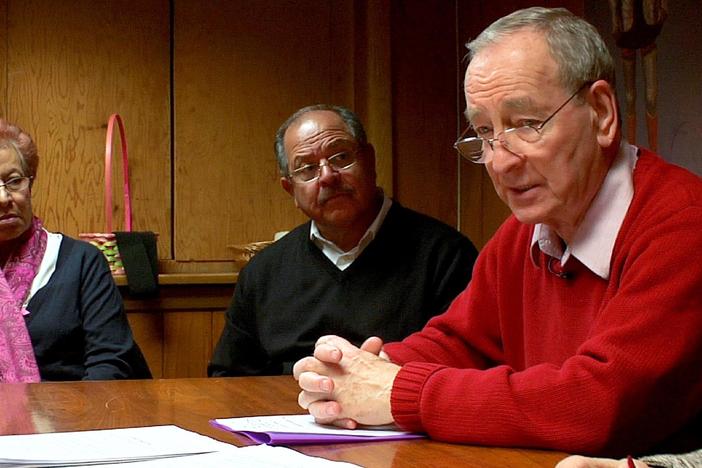 A priest in Chicago is urging congregations to do more for victims of abuse.