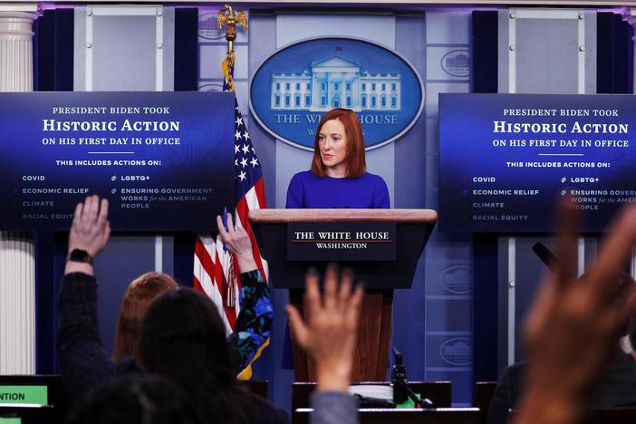 New White House Press Secretary Jen Psaki on Biden's first 100 days