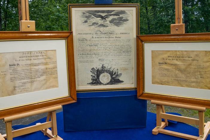 Appraisal: 1798 - 1804 Stephen Decatur Warrant & Commissions