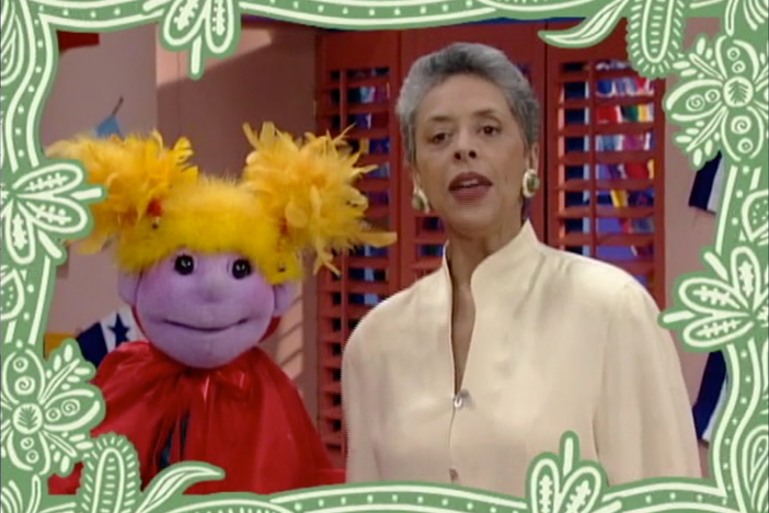 Host Lyn May and the Salsa cast introduce the story for today's lesson.