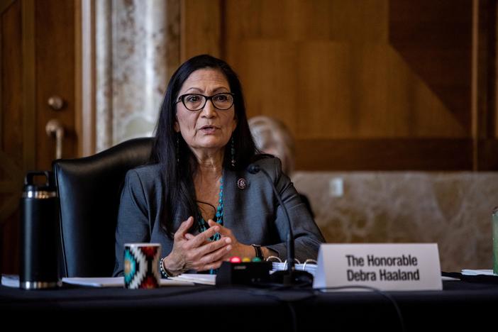 Sec. Haaland on healing from the indoctrination, dehumanization at Indian boarding schools