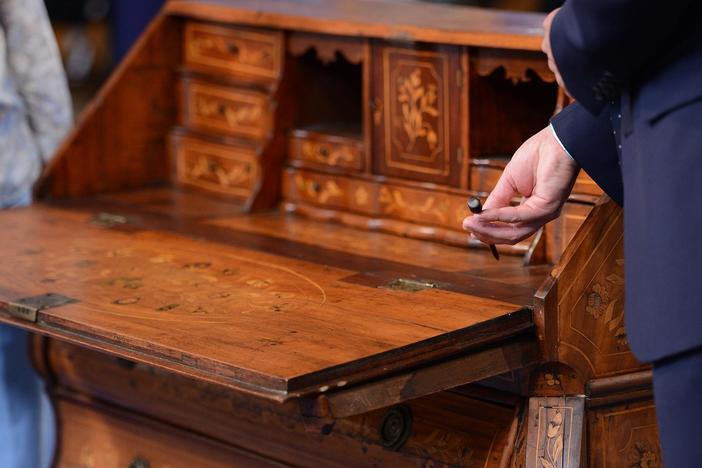 Appraisal: Dutch Rococo Revival Desk, ca. 1890, from Birmingham, Hour 2.
