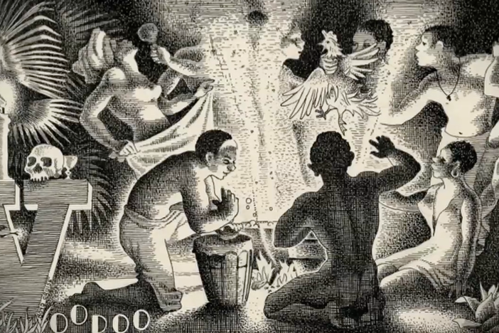 The Voodoo religion is deeply connected to New Orleans culture and family history.