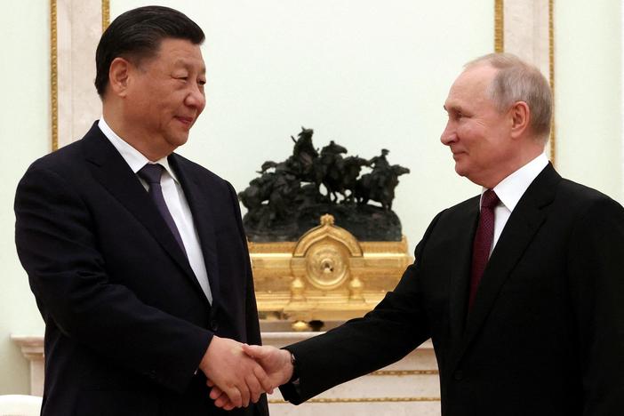 Chinese president visits Putin in Russia as the countries increase cooperation
